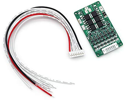DollaTek 24V 20A Placa de protección 7Series BMS con Equilibrio para batería de Litio Li-Ion LiFePO4