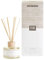 DECORAGLOBA - Duftdiffusor mit Rattanstäbchen für Räume 250ml - Vanille und Kokos Duft - Würziger und süßer Duft