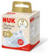 NUK Nature Sense Trinksauger für Babyflaschen | 0–18 Monate |Anti-Colic-Ventil | Größe M | BPA-frei | 2 Stück