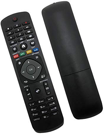 Nouvelle télécommande TV de Remplacement pour telecommande Philips Universelle Ambilight Smart LED LCD TV - Aucune Configu