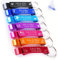 Lot de 20 porte-clés décapsuleurs personnalisables en aluminium coloré, format poche, pour fête de mariage, cadeaux de mariage pour invités