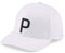 PUMA Herrenmütze P Cap, Weiß leuchtendes Puma, Schwarz, Einheitsgröße