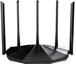 Tenda TX2 Pro Wireless Router Gigabit Ethernet Dual-Band (2.4 GHz / 5 GHz) Black