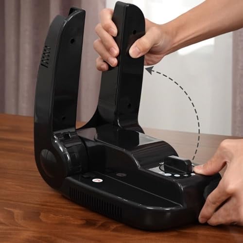 200W Portable Boot Dryer Shoe Dryer Glove Dryer Ozone With Heat Blower Boot Warmer(Black)