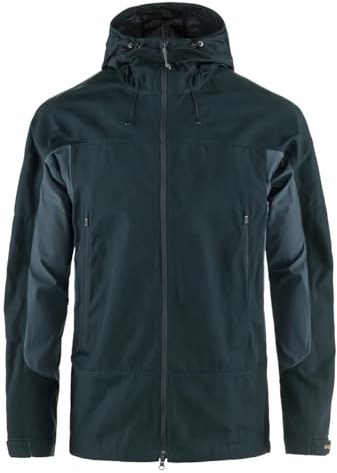 Fjällräven Herren Abisko Lite Trekking Jacke, Dark Navy/Mountain Blue, M