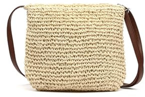 MISAKO Tilly bolso bandolera efecto rafia Mujer - Tilly Natural 26 X 29 X 6 cm