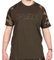 Fox Khaki/Camo Outline T-Shirt - Angelshirt, Größe:L