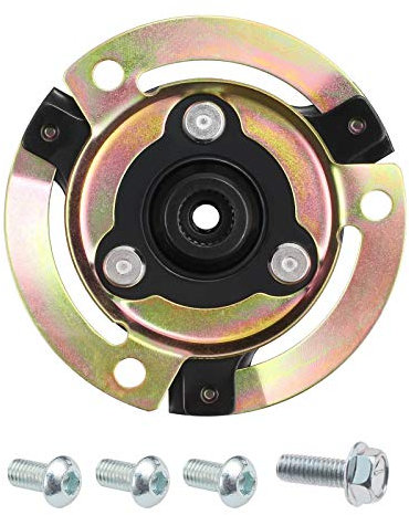 OTOTEC Kit de Reparación de Compresor Delphi de Aire Acondicionado para Automóvil 5N0820803 5N0820803A Placa de Cubo de Embrague con Tornillos Compatible con VW Golf V 2003-2014 Golf Vi 2008-2016