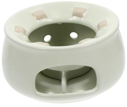CRILSTYLEO 1 Stk Teewärmer Beheizter Anzug Ätherisches Öl Weihrauch Duftkerze Isolierte Kaffeetasse Duftender Ölwärmer Kaffeebecher Isoliert Duft Diffusor Ofen Zum Schmelzen Von Wachs Keramik