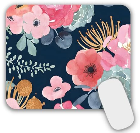 Tapis de souris de jeu/bureau - Avec motifs - 24 x 20 x 0,3 cm - Pour ordinateur de bureau, ordinateur portable - F04