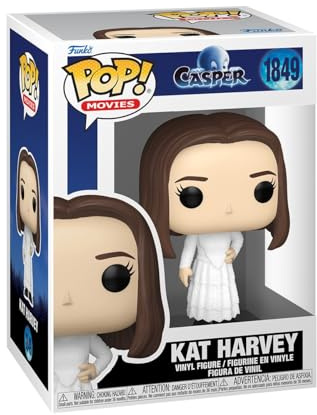 Funko POP! Movies: Casper 30th - Kathleen Kat Harvey - Casper (1995) | Official Comedy Merch - Collectable Vinyl Figurine for Shelf Display - Birthday Gift Idea for Fans and Collectors