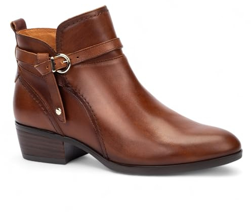 Infinity Donna Pelle Caviglia Bootie Zip Tacco Biker Stivali - Daroca