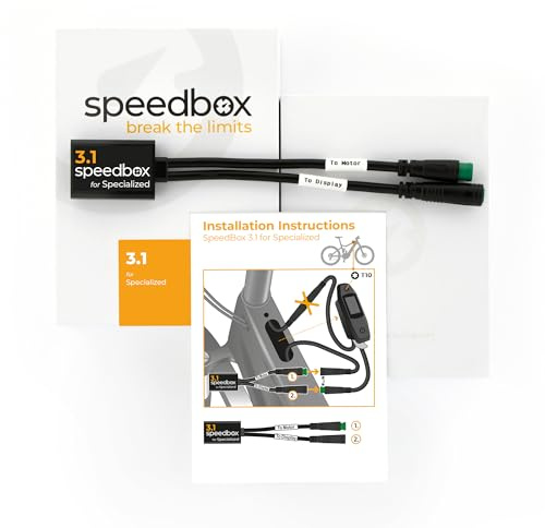SpeedBox 3.1 Kompatibel mit speziellen E-Bikes und Motoren/Tuning-Chip/inkl. SL und TCU+MasterMind/Speed Unlimited/Einstellbare Geschwindigkeit
