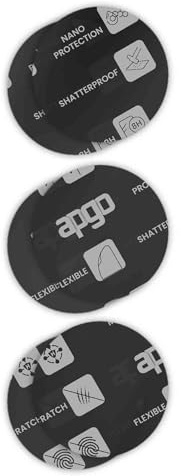 apgo [6 Stück] Hybrid Schutzglas Matt 8H für BlitzWolf BW-AT5 Smartwatch, kratzfestes Displayschutzglas, Ersatz für Hartglas