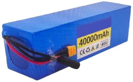 48V E-Bike Akku 40AH Lithium-Akku-Pack Für Elektrofahrräder 13S3P Hochleistungs Akku Rechargeable Battery Für 200W~800W Elektrofahrräder Motoren