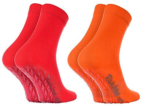 Rainbow Socks - Femme Homme Chaussettes Antidérapantes ABS - Yoga, Pilates, Gimnastic - 1 par