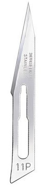 Swann Morton No 11P Sterile Stainless Steel Blades