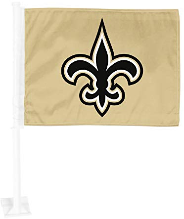 FANMATS 25485 New Orleans Saints Autoflagge, groß, 27,9 x 35,6 cm