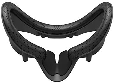 KIWI design VR Facial Interface Bracket für Valve Index Zubehör mit Anti-Leck-Nasenpad & 2 Stück PU-Leder Anti-Schmutz Schweiß-Proof Schaum Face Pad