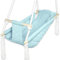 BlueKitty Wiege; Schaukel; Liegestuhl für Kinder; Babyschaukel; Kinderschaukel mit Kissen; Schaukel für Haus und Garten; Babyschaukel, Stoffschaukel, Kleinkindschaukel, Holzschaukel