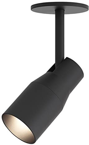 Astro Apollo 100 Einbaustrahler, dimmbar, Innenstrahler (mattschwarz), LED GU10 – Smart Bulb kompatibel, entworfen in Großbritannien – 1422017 – 3 Jahre Garantie