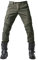 GEBIN Herren Motorradhose, Motorrad Jeans Biker Trousers, Sportliche Motorrad Hose Fahrrad Riding Schutzhose, Mit Protektoren Motorradhose (Green,L)