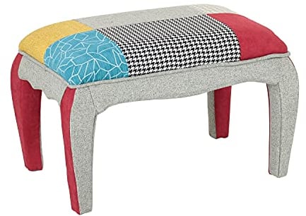 Totò Piccinni Pouf Carnaval aus Stoff mit Patchwork-Füllung (Pouf)