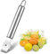 Éplucheur à zesteur de Citron, poignée en Acier Inoxydable, pour Cocktails de gin, éplucheur à Melon, éplucheur à Agrumes Professionnel avec Canal, éplucheur à Cocktail à l'orange Citron