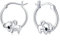 Koala Ohrringe 925 Sterling Silber Niedliche Tier Creolen Hypoallergen Koala Bär Ohrringe Schmuck Koala Geschenke für Frauen Mädchen Freundin