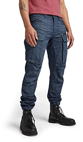 G-Star Homme Rovic Regular Tapered Pants, Noir (worn in leaden D02190-C922-C776), 26W / 30L