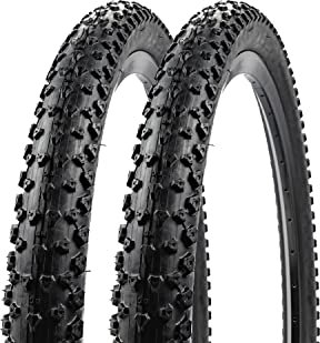 2 Stück 27,5 Zoll Fahrrad Reifen Honey 27.5x2.20 MTB Tire 56-584 Mantel 650B
