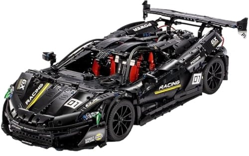Technik Auto für MaLaren P1, 1:8 Groß Auto Modellbausatz, 3686 Teile Klemmbausteine Auto Bausteine MOC Bausatz, Kompatibel mit McLaren Technik Auto