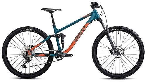 Ghost Kato FS Universal Fully Mountainbike (27,5 | blaugrün/orange)