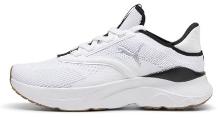 PUMA Damen Softride Mayve WN's Road Running Shoe, White Black Silver, 37.5 EU
