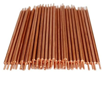 Schweißelektrode 3 x 100 mm Punktdurchmesser 1,4 mm/1,8 mm Punktschweißstäbe Nadeln Aluminiumoxid Kupfer Schweißstab Elektroden für Punktschweißgerät Schweißstab (Größe : 3 x 100 x 1,4 mm 1 Stück)