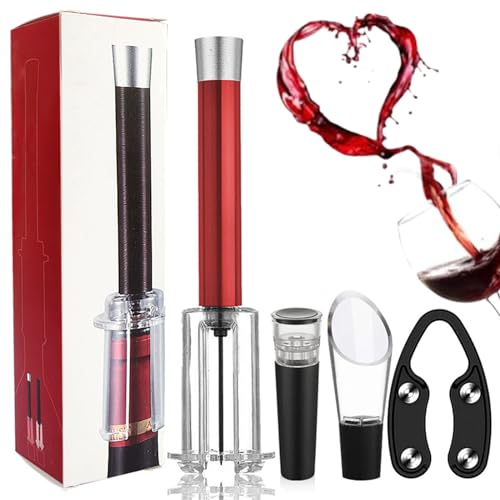Algal-Bloom Wino on The Go Wine Opening Set, Algal Bloom Wine Opener Set, Air Pressure Pump Wine Opener Set, Algal Bloom Wine Cork Opener, Algal-Bloom On The Go Wine Opening Set (B)