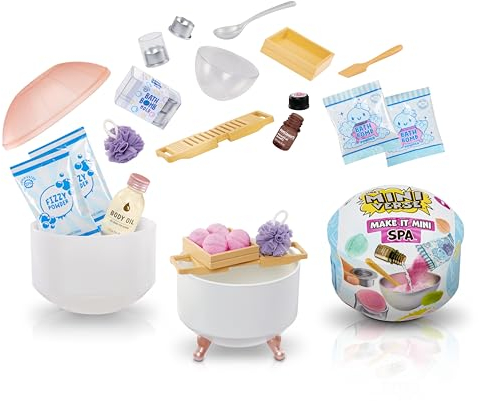 MGA's Miniverse Make It Mini Spa Series - Mini Objets de Collection dans Un Emballage Mystère - Produits Spa DIY Fonctionnels - Non COMESTIBLES - pour Adolescents, Adultes, Collectionneurs & Enfants