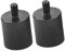 Abaodam Compact Easy to Carry Store 2pcs Microphone Stand Adapter 5/8'' to 1/4'' Thread Adapter for Mic Stand