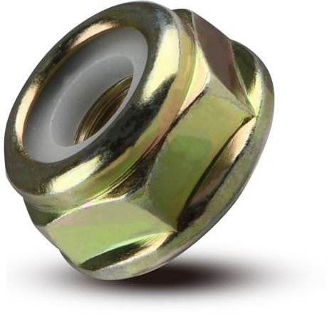 Dado di Testa per Decespugliatore M10x1,25 - Dado di Filettatura Universale in Metallo, Robusto e Durevole