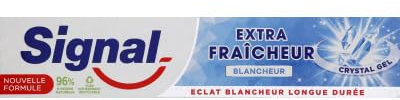 Signal Dentifrice Extra Fraicheur Blancheur - Le tube de 75mL