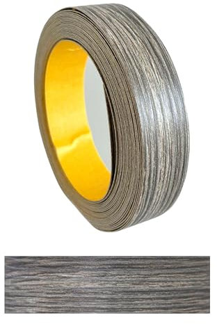 Gedotec Kantenumleimer selbstklebend | 1 Stück | 18 mm x 5 m | 114 - Kiefer Pasadena | TAPE | Holzfurnier in verschiedenen Dekoren | Melaminkanten-Band zum Kleben | Möbelkanten-Band | Melaminkanten