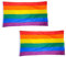 SEWOART Regenbogen Stoff Regenbogenfahne Regenbogenflagge Party Fahne Für Gay Pride Outdoor Und Indoor Verwendung Farbige Lgbt Dekoration Regenbogen Banner Für Veranstaltungen