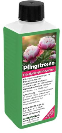 Pfingstrosen-Dünger - Päonien Super-Konzentrat für gesunde Pflanzen 250 ml