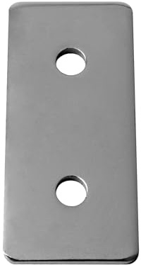 KLAK 40 - Verbinderplatte - I - 80x35mm Aussen Flachverbinder 40x40 Aluprofil - 1 Stück