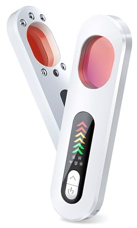 Homirty Wanzen Detektor, 6 Stufen Empfindlichkeit Hidden Camera Detector, Versteckte Kamera Finder, 5-in-1 Anti Aufnahme Multimode Kamera Detektoren für Hotel Heim Büro Reise