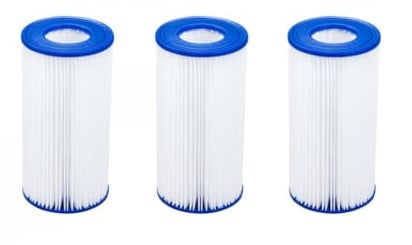 OPIROS Filtro A Cartuccia Pezzi 3 Tipo III A -C per Pompe di Filtraggio Piscina con Portata 2.006-5.678 L/h