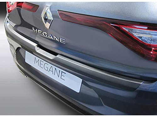RGM Protector del Parachoques Trasero ABS Compatible con Renault Megane IV 5-Puertas 2016-2020 Negro