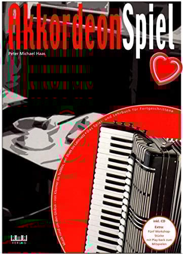 Akkordeon Spiel Band 2 - erste Akkordeon-Schule für Fortgeschrittene von Peter Michael Haas - Notenbuch mit CD und Peter Michael Haas 610302 4018262103021