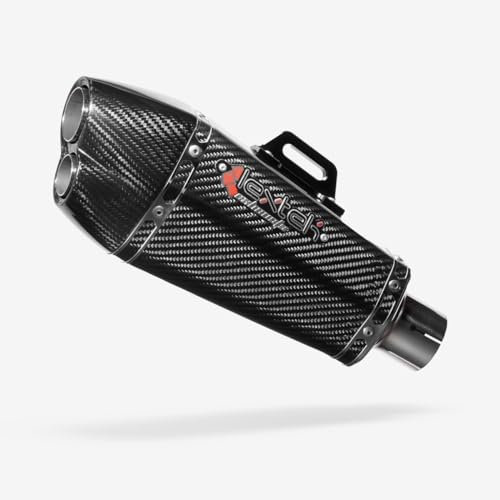 Lextek Carbon Fibre XP13C Exhaust Silencer 210mm 51mm