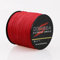 Dorisea Extreme Braid 100% Pe 1000m/1093Yards Braided Fishing Line 6-500Lb Test Fishing Wire Fishing String-Abrasion Resistant Incredible Superline Zero Stretch Small Diameter (Red, 20lb/0.20mm)